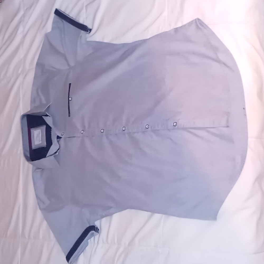 CRAFT + FLOW Short sleeve Mens button up shirt